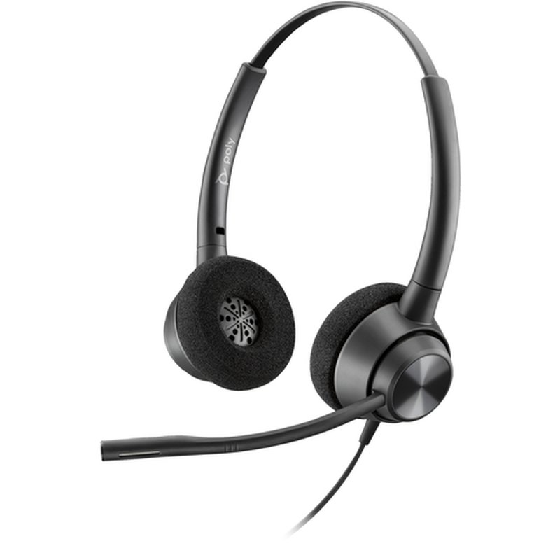 POLY Auriculares estéreo EncorePro 320 USB-A TAA - Imagen 2