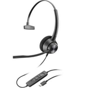 POLY Auriculares monoaurales EncorePro 310 USB-C TAA