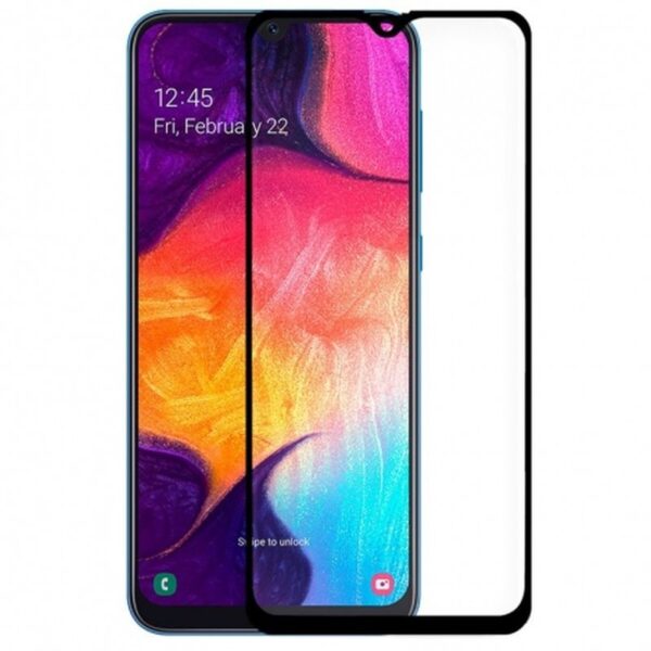 PROTECTOR COOL CRISTAL TEMPLADO 3D BLACK PARA SAMSUNG GALAXY A50 A505 / A30S / M21 / M31 / A33 5G