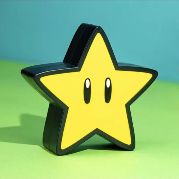 Paladone Super Mario Super Star Figura iluminada decorativa