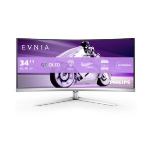 Philips 34M2C8600/00 pantalla para PC 86,4 cm (34") 3440 x 1440 Pixeles Wide Quad HD OLED Blanco