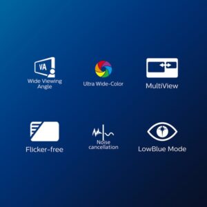 Philips 5000 series 34E1C5600HE/00 LED display 86,4 cm (34") 3440 x 1440 Pixeles 4K Ultra HD Negro