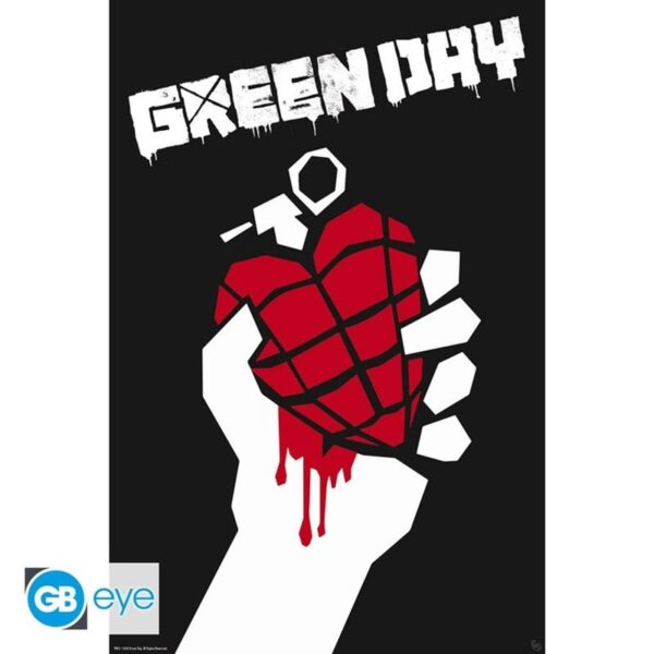 Poster Gb Eye Green Day American