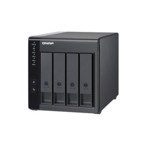 QNAP TR-004 caja para disco duro externo Carcasa de disco duro/SSD Negro 2.5/3.5"