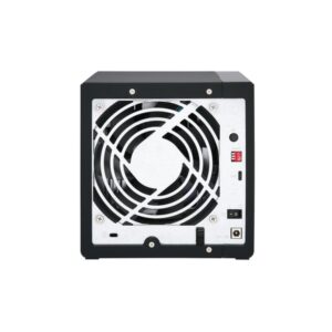 QNAP TR-004 caja para disco duro externo Carcasa de disco duro/SSD Negro 2.5/3.5"