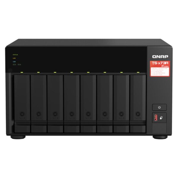 QNAP TS-873A NAS Torre Ethernet Negro V1500B