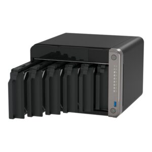 QNAP TS-AI642-8G servidor de almacenamiento NAS Torre Ethernet Negro Cortex-A76