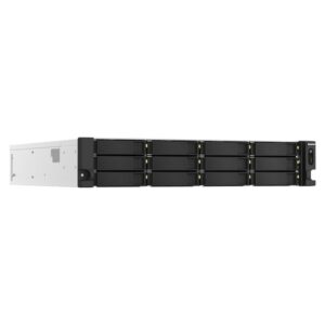 Alternative view of QNAP TS-H1887XU-RP NAS Bastidor (2U) Ethernet Negro, Blanco E-2336