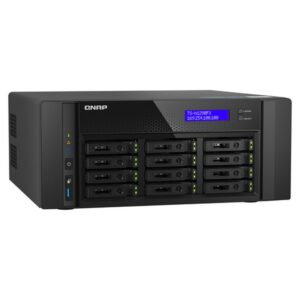QNAP TS-h1290FX NAS Torre Ethernet Negro 7232P