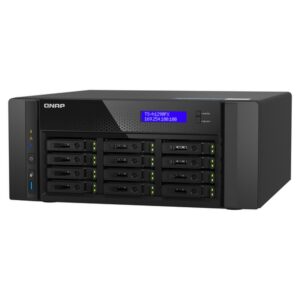QNAP TS-h1290FX NAS Torre Ethernet Negro 7232P
