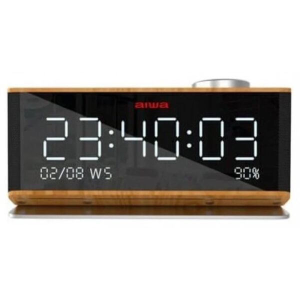 Radio Reloj Despertador Aiwa Cr - 90bt Bluetooth