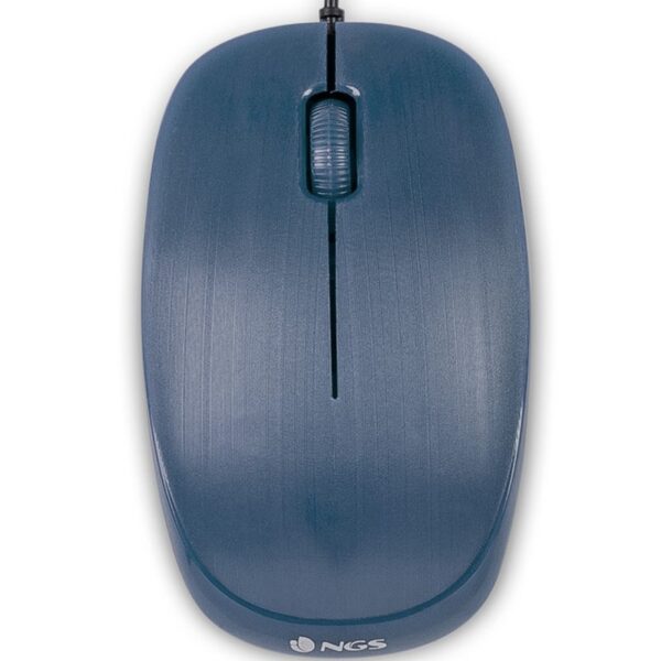 MOUSE NGS OPTICAL FLAME 1000 DPI BLUE USB