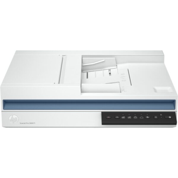 Reacondicionado | HP Scanjet Pro 3600 f1 Escáner de superficie plana y alimentador automático de documentos (ADF) 1200 x 1200 DPI A4 Blanco