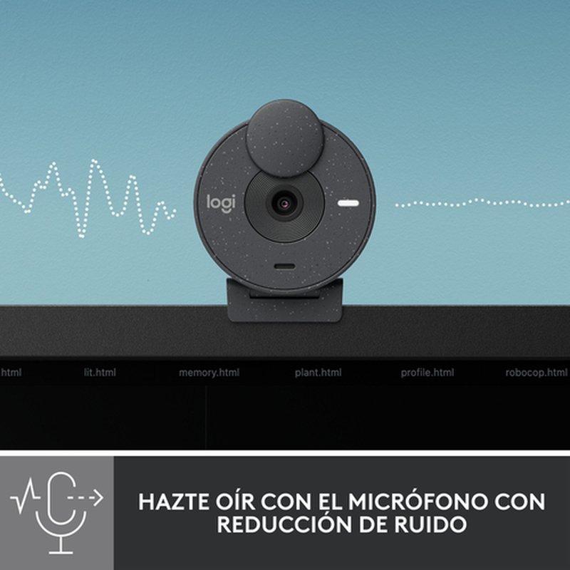 Reacondicionado | Logitech Brio 300 cámara web 2 MP 1920 x 1080 Pixeles USB-C Grafito - Imagen 4