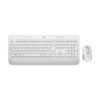 Reacondicionado | Logitech Signature MK650 Combo For Business teclado Ratón incluido RF Wireless + Bluetooth QWERTZ Alemán Blanco