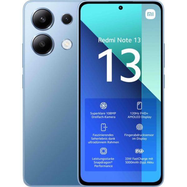 SMARTPHONE XIAOMI REDMI NOTE 13 6,67 6GB/128GB BLUE