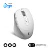 MOUSE SUBBLIM WIRELESS OPTICAL DUAL CURVE ERGO WHITE