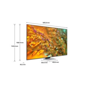 Samsung TQ85Q80DAT 2,16 m (85") 4K Ultra HD Smart TV Wifi Gris Samsung TQ85Q80DAT 2,16 m (85") 4K Ultra HD Smart TV Wifi Gris