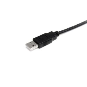 StarTech.com Cable de 1m USB 2.0 Alta Velocidad Macho a Macho USB A - Negro