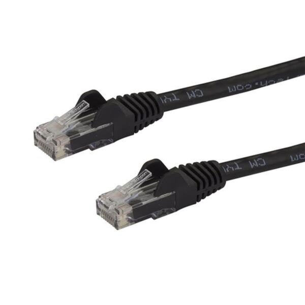 StarTech.com Cable de Red Ethernet Snagless Sin Enganches Cat 6 Cat6 Gigabit 3m - Negro