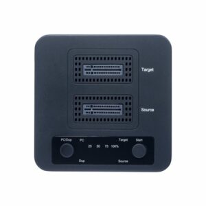 StarTech.com Dock Duplicador Clonador Autónomo 1:1 de Unidad SSD NVMe M.2 - 90GBpm - USB-C 3.2 de 20Gbps - Docking Station USB Tipo C de 2 Bahías - Incluye Cables USB-C/USB-A