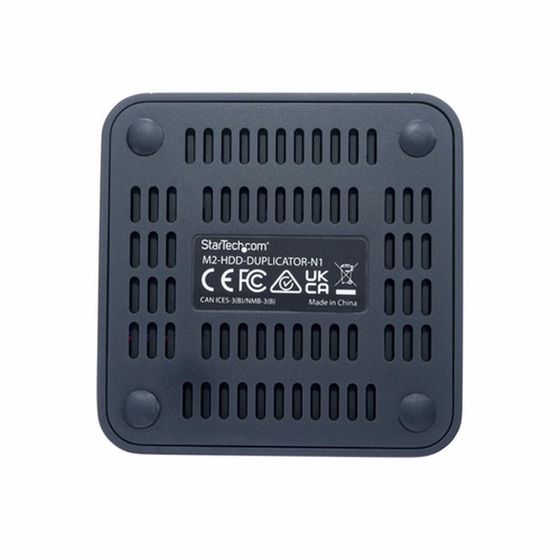 StarTech.com Dock Duplicador Clonador Autónomo 1:1 de Unidad SSD NVMe M.2 - 90GBpm - USB-C 3.2 de 20Gbps - Docking Station USB Tipo C de 2 Bahías - Incluye Cables USB-C/USB-A - Imagen 5