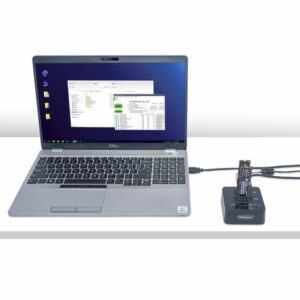 StarTech.com Dock Duplicador Clonador Autónomo 1:1 de Unidad SSD NVMe M.2 - 90GBpm - USB-C 3.2 de 20Gbps - Docking Station USB Tipo C de 2 Bahías - Incluye Cables USB-C/USB-A
