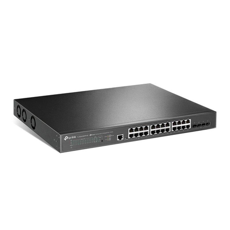 TP-Link JetStream TL-SG3428XPP-M2 switch Gestionado L2+ 2.5G Ethernet (100/1000/2500) Energía sobre Ethernet (PoE) 1U Negro - Imagen 2