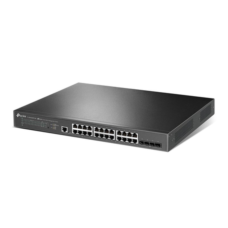 TP-Link JetStream TL-SG3428XPP-M2 switch Gestionado L2+ 2.5G Ethernet (100/1000/2500) Energía sobre Ethernet (PoE) 1U Negro - Imagen 3