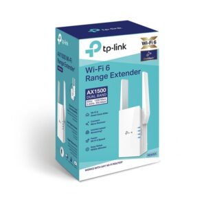 TP-Link RE505X ampliador de red Transmisor y receptor de red Blanco 10, 100, 1000 Mbit/s