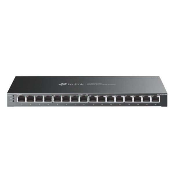 TP-Link TL-SG2016P switch L2/L3/L4 Gigabit Ethernet (10/100/1000) Energía sobre Ethernet (PoE) Negro