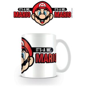Alternative view of TAZA DESAYUNO SUPER MARIO ITS A ME - MARIO PYRAMID INTERNATIONAL REDSTRING MG24845