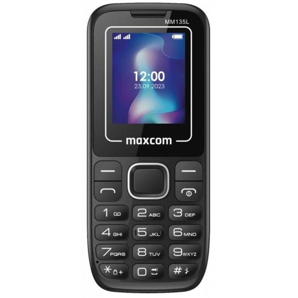Telefono Movil Maxcom Mm135l 1.77pulgadas Black
