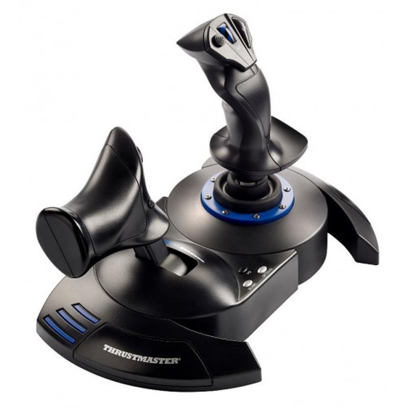 Thrustmaster T.Flight Hotas 4 Palanca de mando PC,PlayStation 4 Digital USB 2.0 Negro, Azul - Imagen 7
