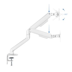 TooQ DB4032TNR-W soporte para monitor 81,3 cm (32") Blanco Escritorio TooQ DB4032TNR-W soporte para monitor 81,3 cm (32") Blanco Escritorio