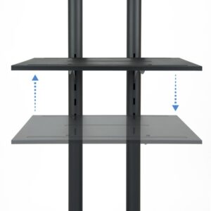 TooQ FS1470M-B soporte para TV 177,8 cm (70") Negro