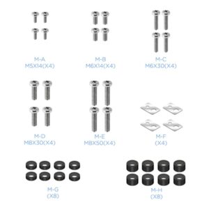 TooQ FS1470M-B soporte para TV 177,8 cm (70") Negro