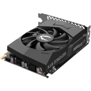 VGA ZOTAC RTX 3050 6GB SOLO GDDR6,NV,RTX3050,GDDR6,6GB,96BIT,HDMI+3DP,1 VENTILADOR (ZT-A30510G-10L)