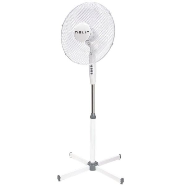 Ventilador Pie Nevir Nvr - Vp40c - B 40cm 50w