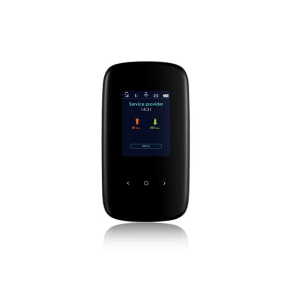 Zyxel LTE2566-M634 router inalámbrico Doble banda (2,4 GHz / 5 GHz) 4G Negro