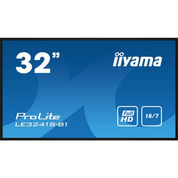 iiyama LE3241S-B1 pantalla de señalización Pantalla plana para señalización digital 80 cm (31.5") 350 cd / m² Full HD Negro 18/7
