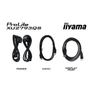iiyama ProLite XU2793QS-B6 pantalla para PC 68,6 cm (27") 2560 x 1440 Pixeles Full HD LED Negro