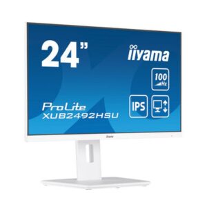 iiyama XUB2492HSU-W6 pantalla para PC 60,5 cm (23.8") 1920 x 1080 Pixeles Full HD LED Blanco