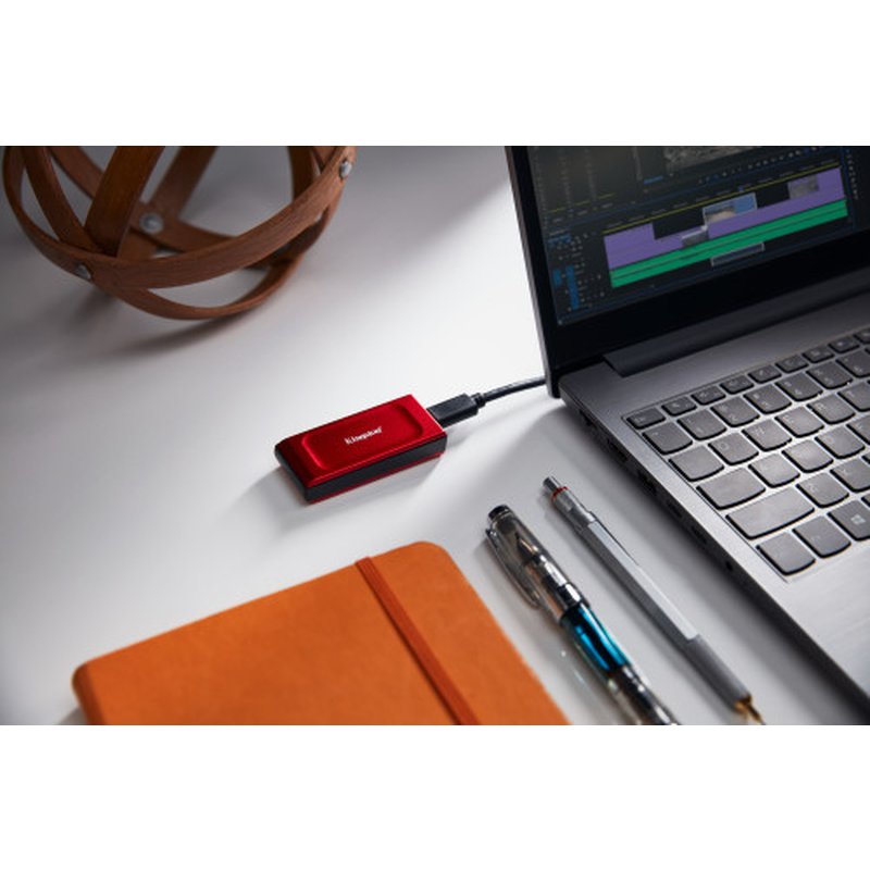 Kingston Technology SSD Externo Kingston XS1000 Rojo - Imagen 8