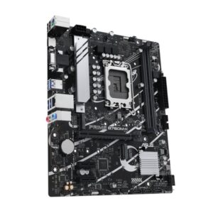 Alternative view of ASUS PRIME B760M-K Intel B760 LGA 1700 micro ATX