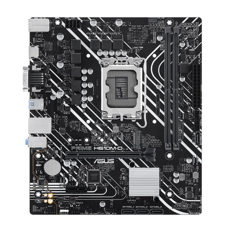ASUS PRIME H610M-D Intel H610 LGA 1700 micro ATX - Imagen 2