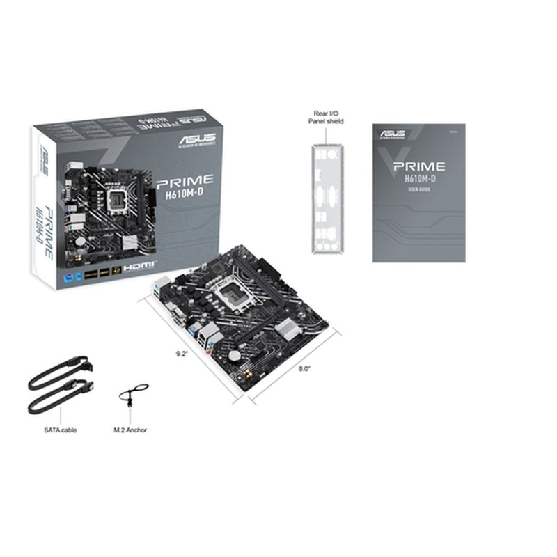 ASUS PRIME H610M-D Intel H610 LGA 1700 micro ATX - Imagen 4