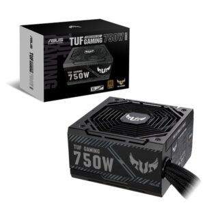 ASUS TUF-GAMING-750B unidad de fuente de alimentación 750 W 20+4 pin ATX ATX Negro