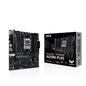 ASUS TUF GAMING A620M-PLUS AMD A620 Zócalo AM5 micro ATX