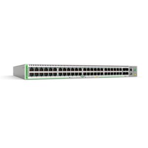 Allied Telesis AT-GS980M/52PS-50 Gestionado L3 Gigabit Ethernet (10/100/1000) Energía sobre Ethernet (PoE) Gris